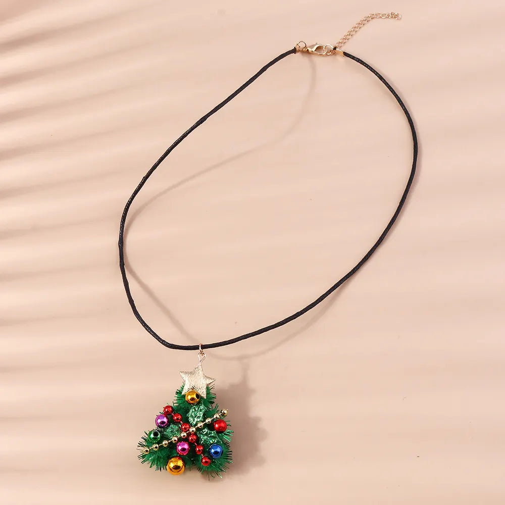 Handmade Christmas Tree Earrings