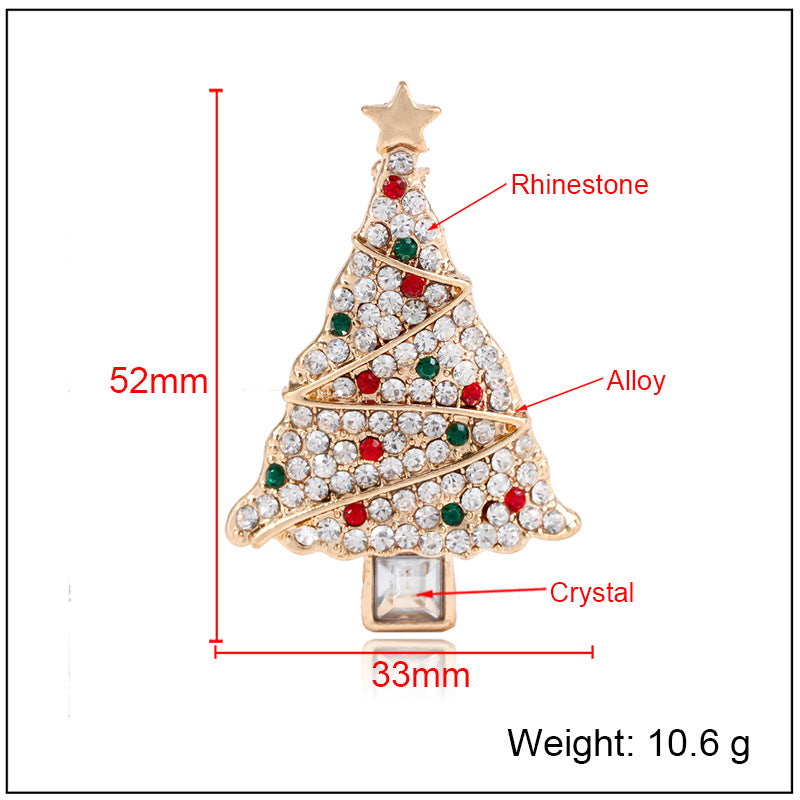 Christmas Tree Brooch