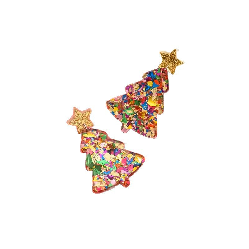 Christmas Tree Earrings