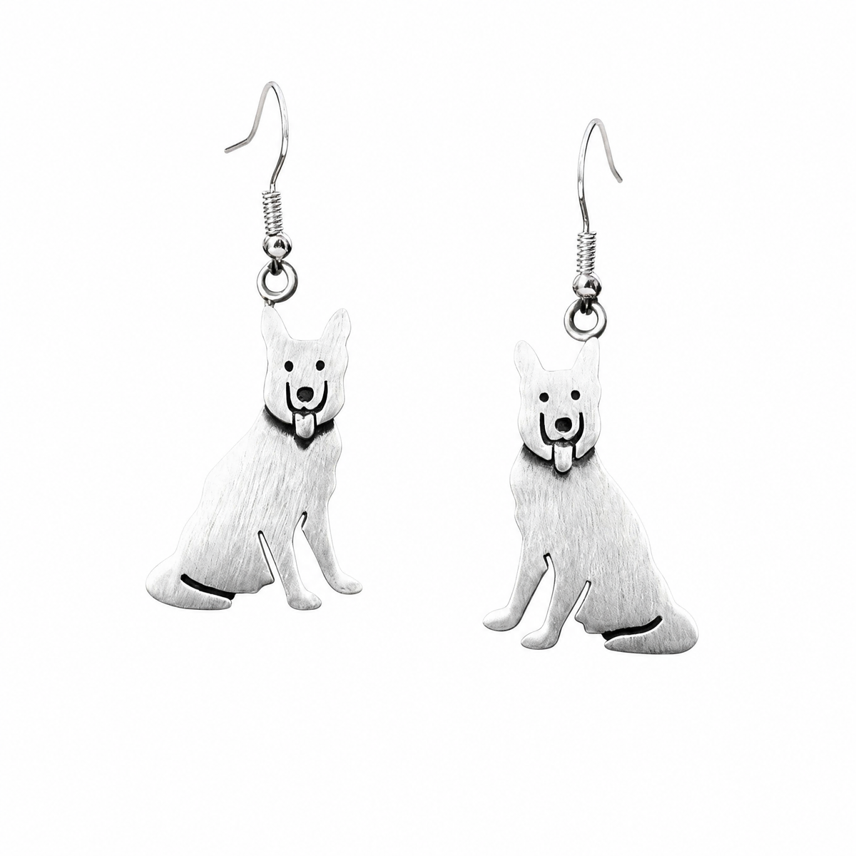 German Shepherd Earrings