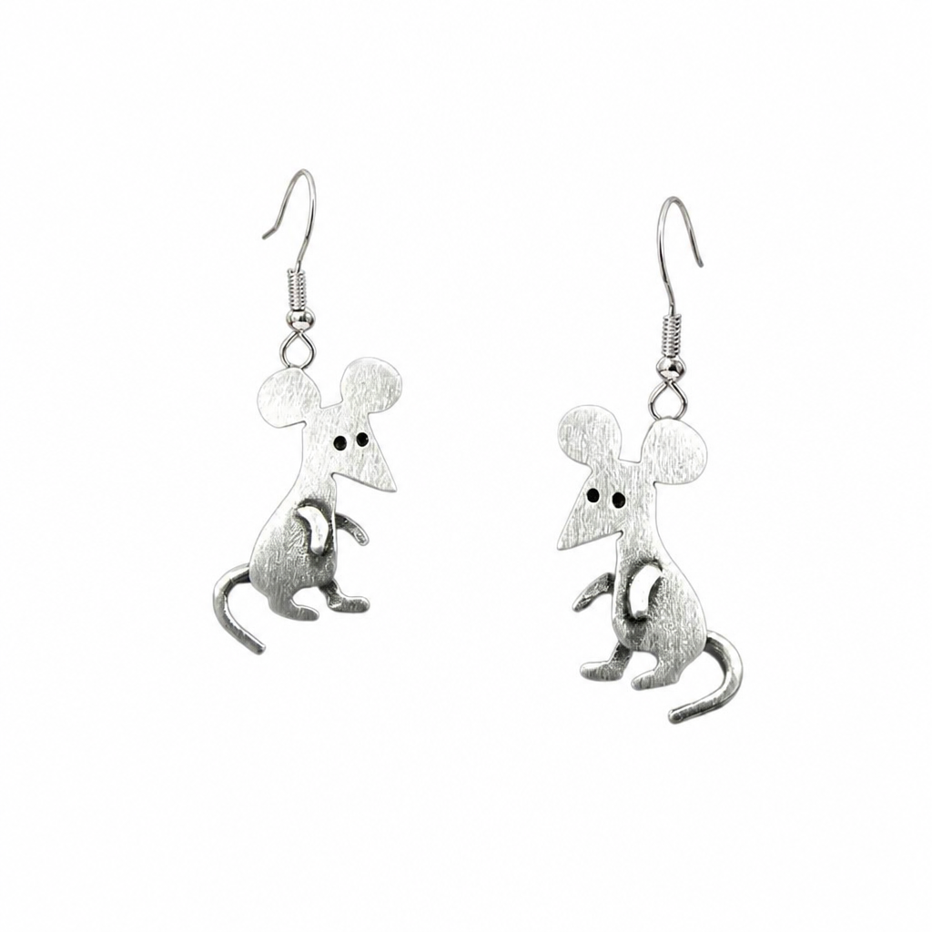 Vintage Mouse Earrings