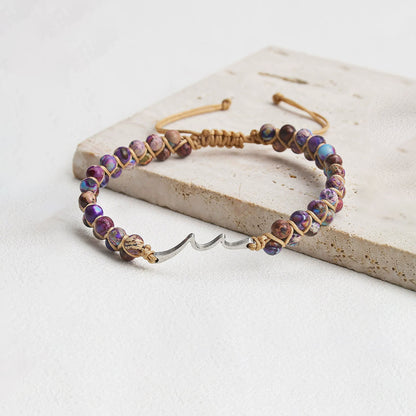 For Granddaughter - Stormwave Braided Bracelet