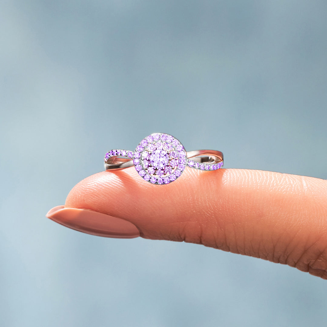 Alzheimer Dementia Awareness Circle Ring