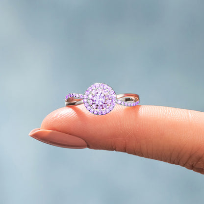 Alzheimer Dementia Awareness Circle Ring