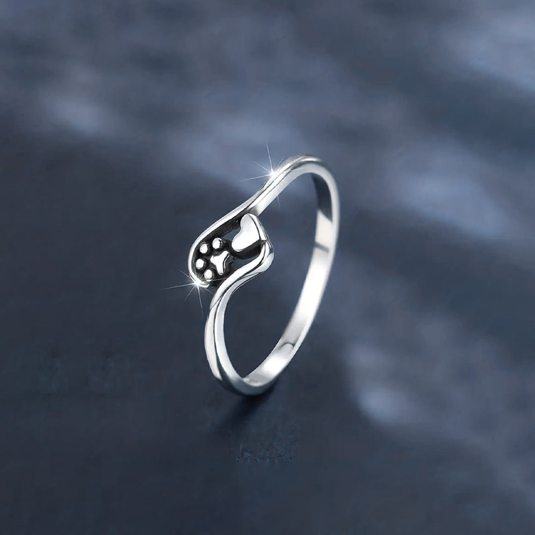 Thank you for being my mom heart pet ring