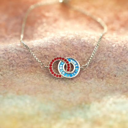 Diabetes Awareness Nobody Fights Alone Circle Bracelet