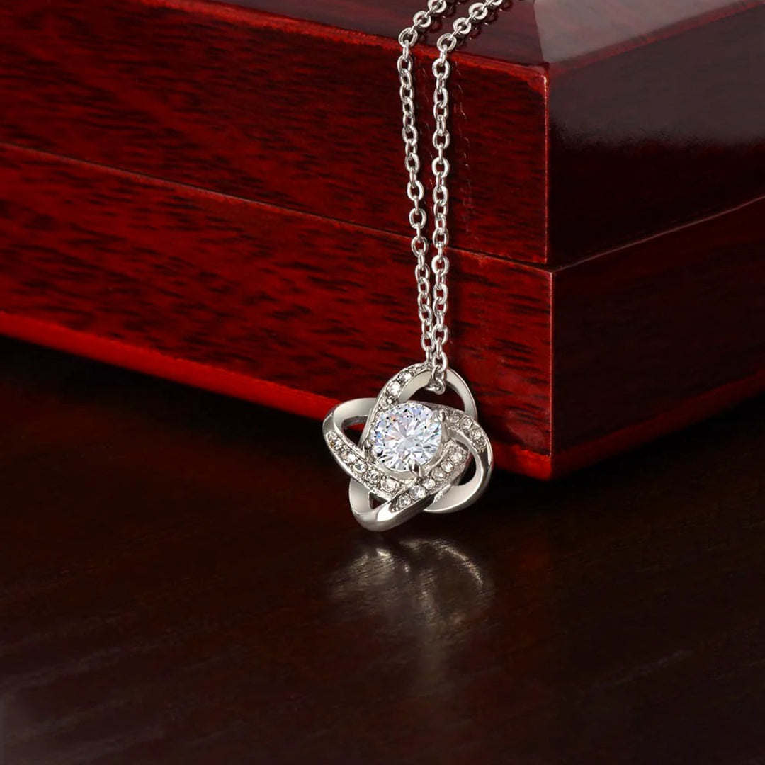 For Daughter-in-law - Forever Knot Necklace