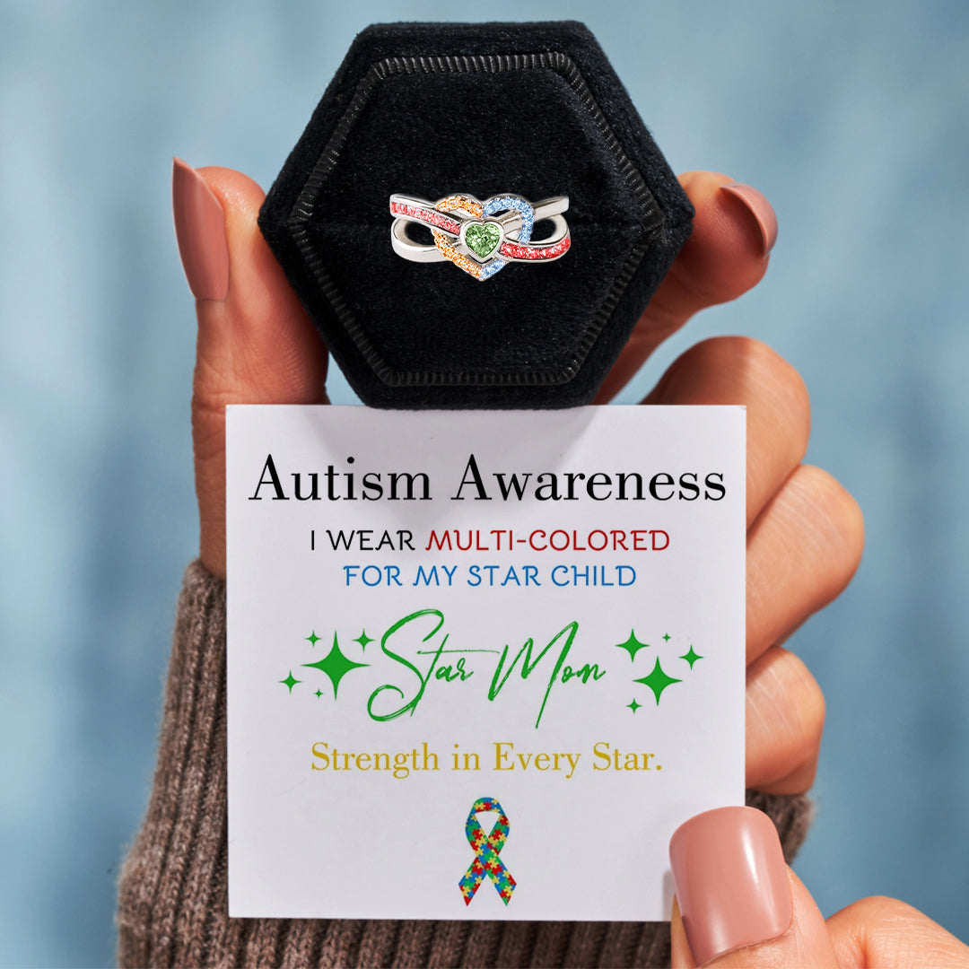 I WEAR MULTI-COLORED FOR MY STAR CHILD INFINITE LOVE RING