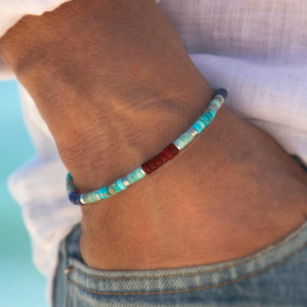 [⚡50% OFF] World Diabetes Turquoise Minimalist Bracelet