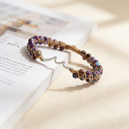 For Granddaughter - Stormwave Braided Bracelet