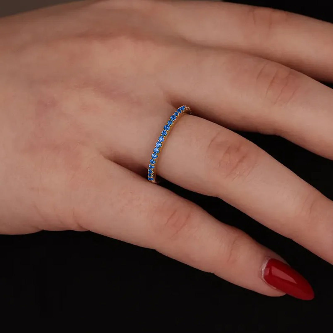 Trisomy Awareness Circle Ring