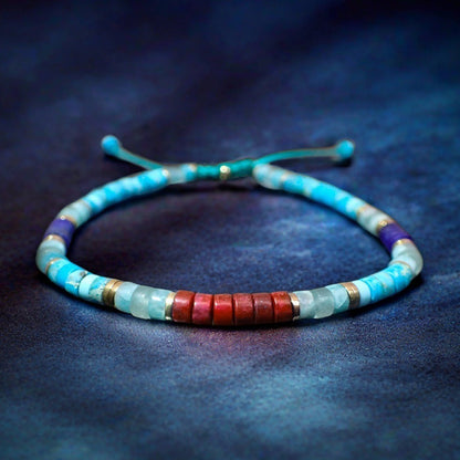 [⚡50% OFF] World Diabetes Turquoise Minimalist Bracelet