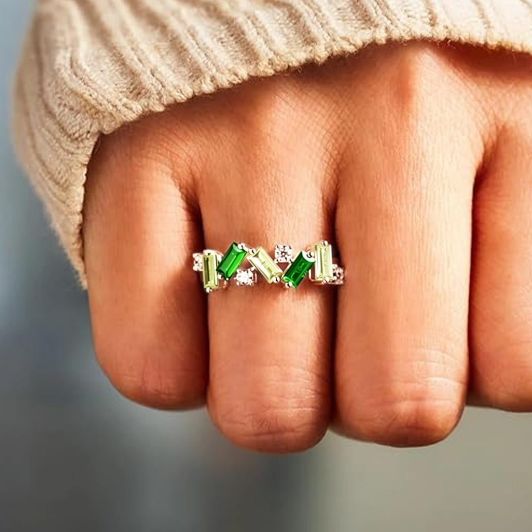 Nobody Has It All Together Green Band Ring