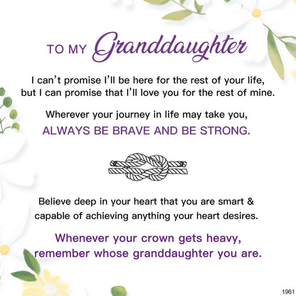 Forever Knot Bracelet For Granddaughter