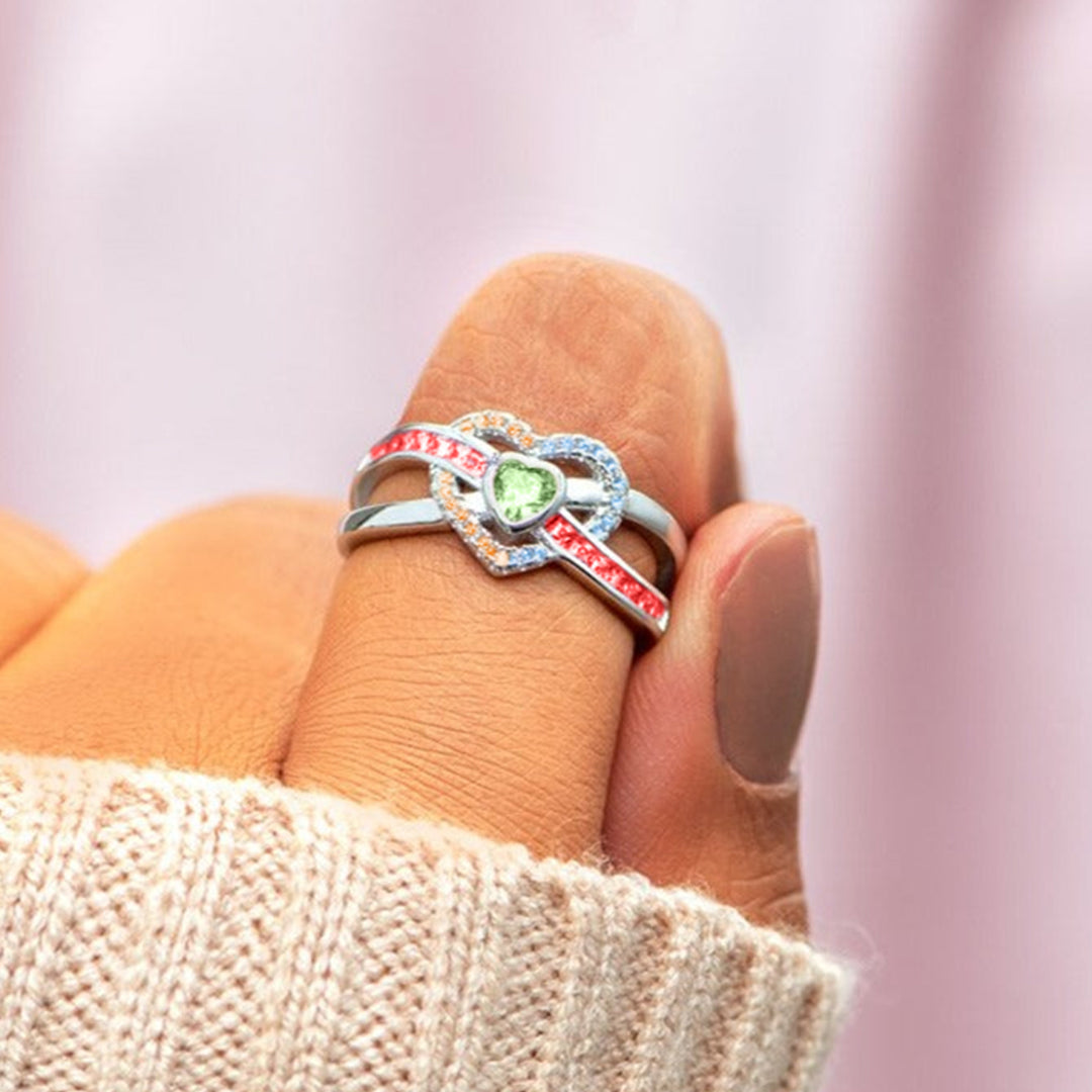 I WEAR MULTI-COLORED FOR MY STAR CHILD INFINITE LOVE RING
