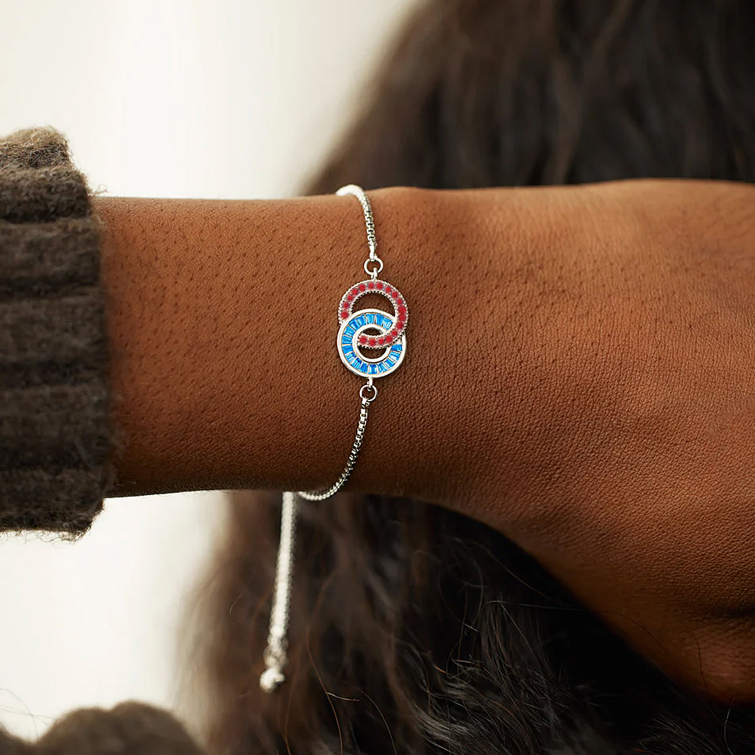 Diabetes Awareness Nobody Fights Alone Circle Bracelet