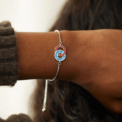 Diabetes Awareness Nobody Fights Alone Circle Bracelet