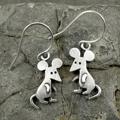 Vintage  Mouse Earrings