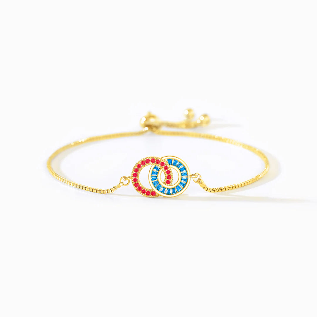 Diabetes Awareness Nobody Fights Alone Circle Bracelet