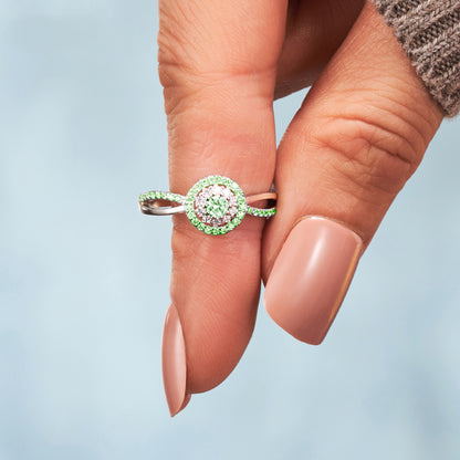 Kidney Disease Awareness Circle Ring