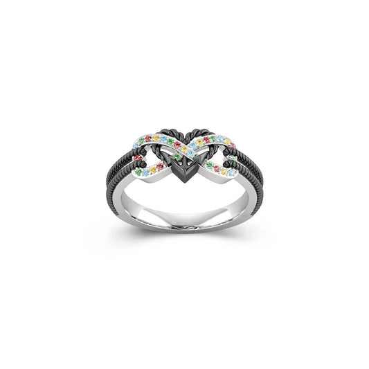 [⚡50% OFF] Strength in Every Star Infinity Anchor Promise Ring