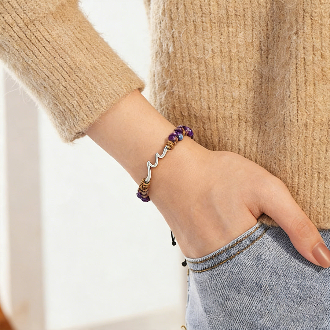 For Granddaughter - Stormwave Braided Bracelet