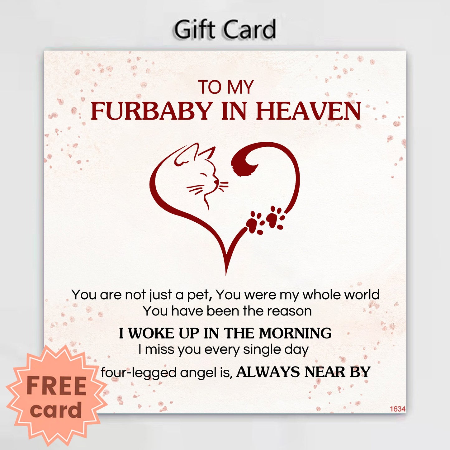 Furbaby In Heaven Ring