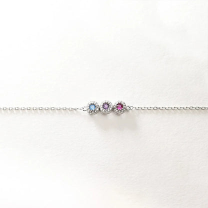 Grandma's/ Mama's  tears of joy specialized with 1-10 kids birthstones