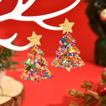 Christmas Tree Earrings