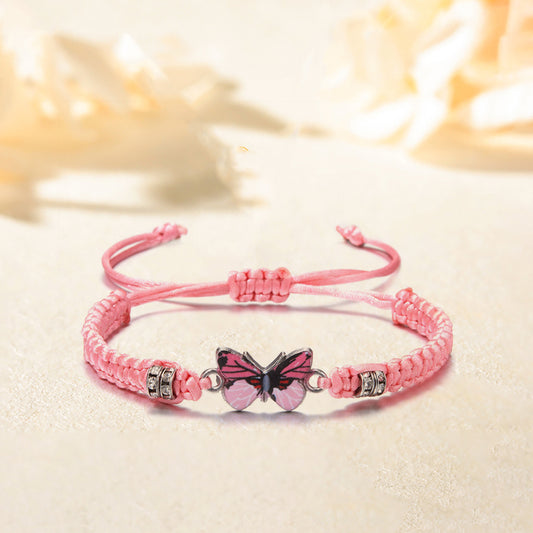 For Granddaughter - "Wings To Fly" Butterfly Bracelet