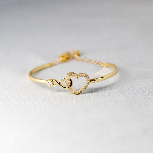 S925 Mother and Daughter A Link That Can Never Be Undone Bracelet