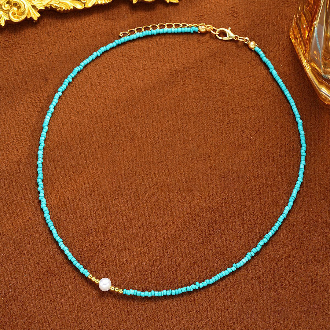 To My Beautiful Granddaughter - I am so proud of you freshwater pearl necklace