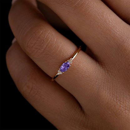 [⚡50% OFF] Alzheimer dementia awareness purple Ring