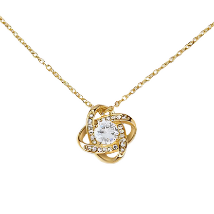 Apology Forever Rose Gift For Her - Necklace & Message Gift Set