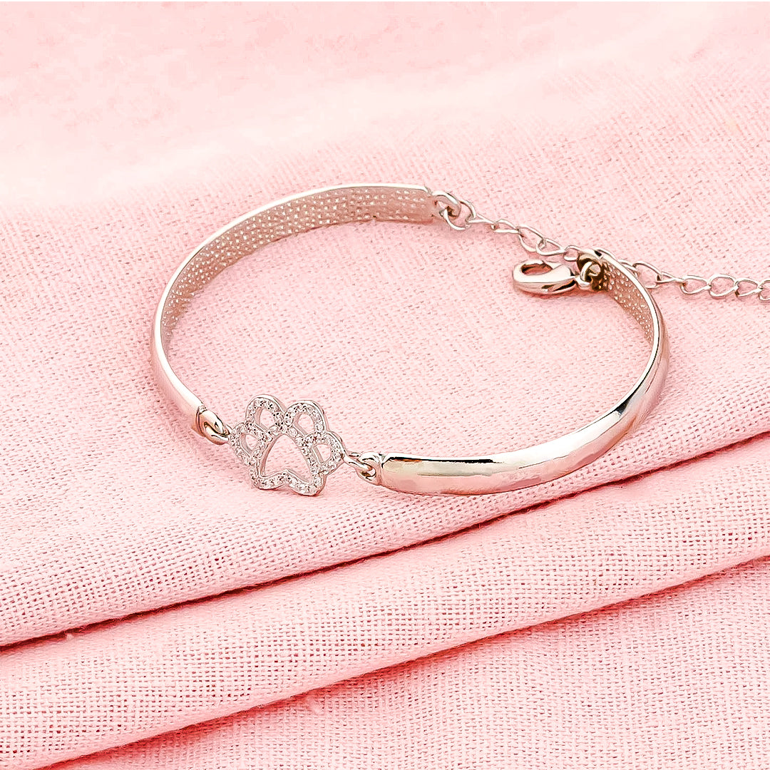 "Angel's Companion" Paw Memorial Bracelet