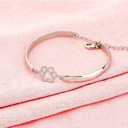 "Angel's Companion" Paw Memorial Bracelet