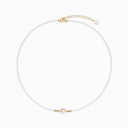 For Granddaughter-Blue Pearl in the Storm Necklace