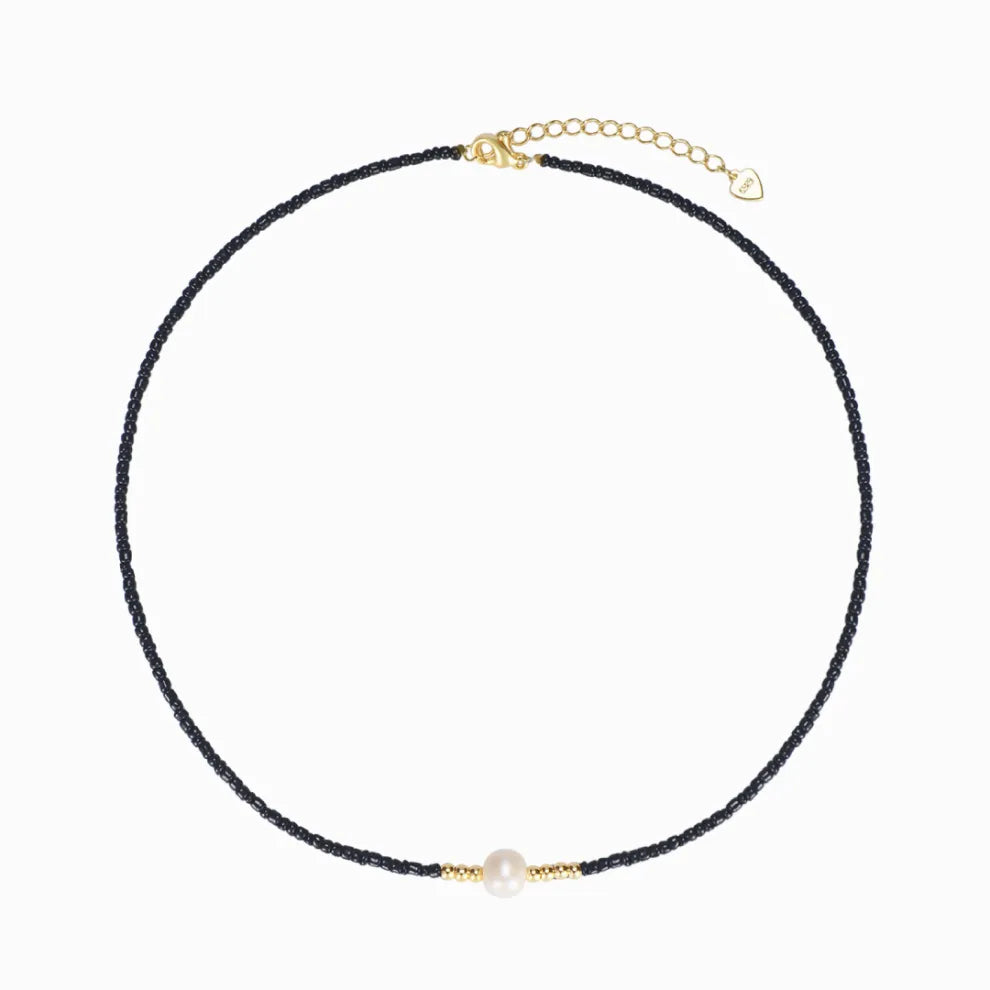 To my Daughter No matter how far you go, you'll always have my heart - pearl necklace