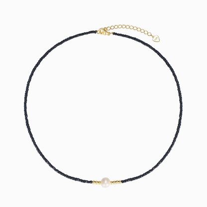 For Granddaughter-Blue Pearl in the Storm Necklace