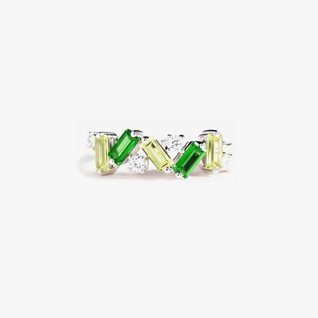 Nobody Has It All Together Green Band Ring