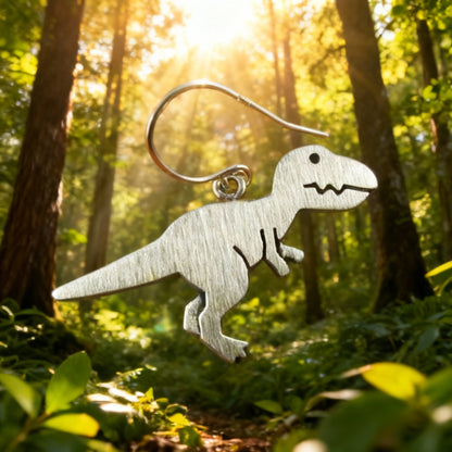 Vintage T-Rex Dinosaur Earrings