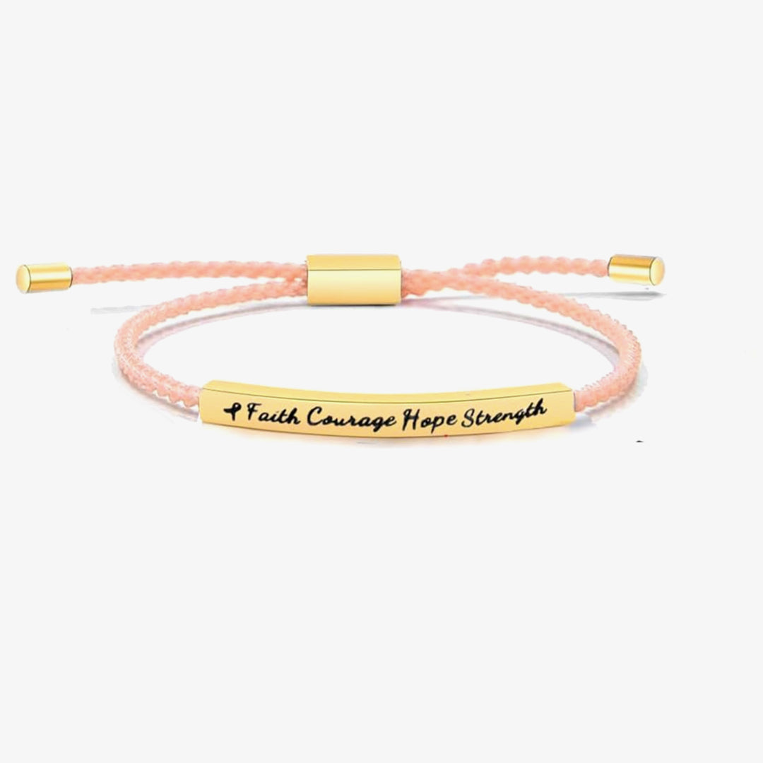 You Are Unbreakable Faith Bracelet