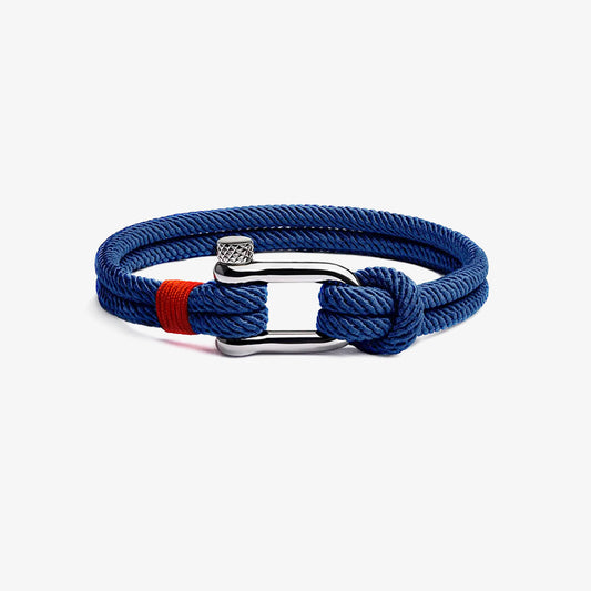 DIABETES AWARENESS Alchor Navy Bracelet