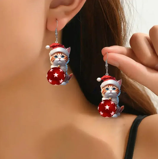 Cute Cat Earrings