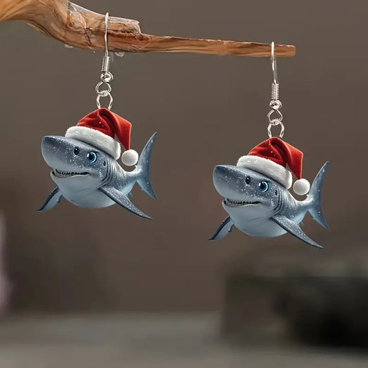 Shark Earrings