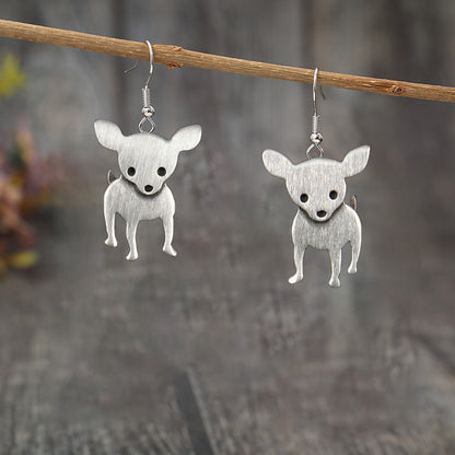 Vintage Chihuahua Earrings
