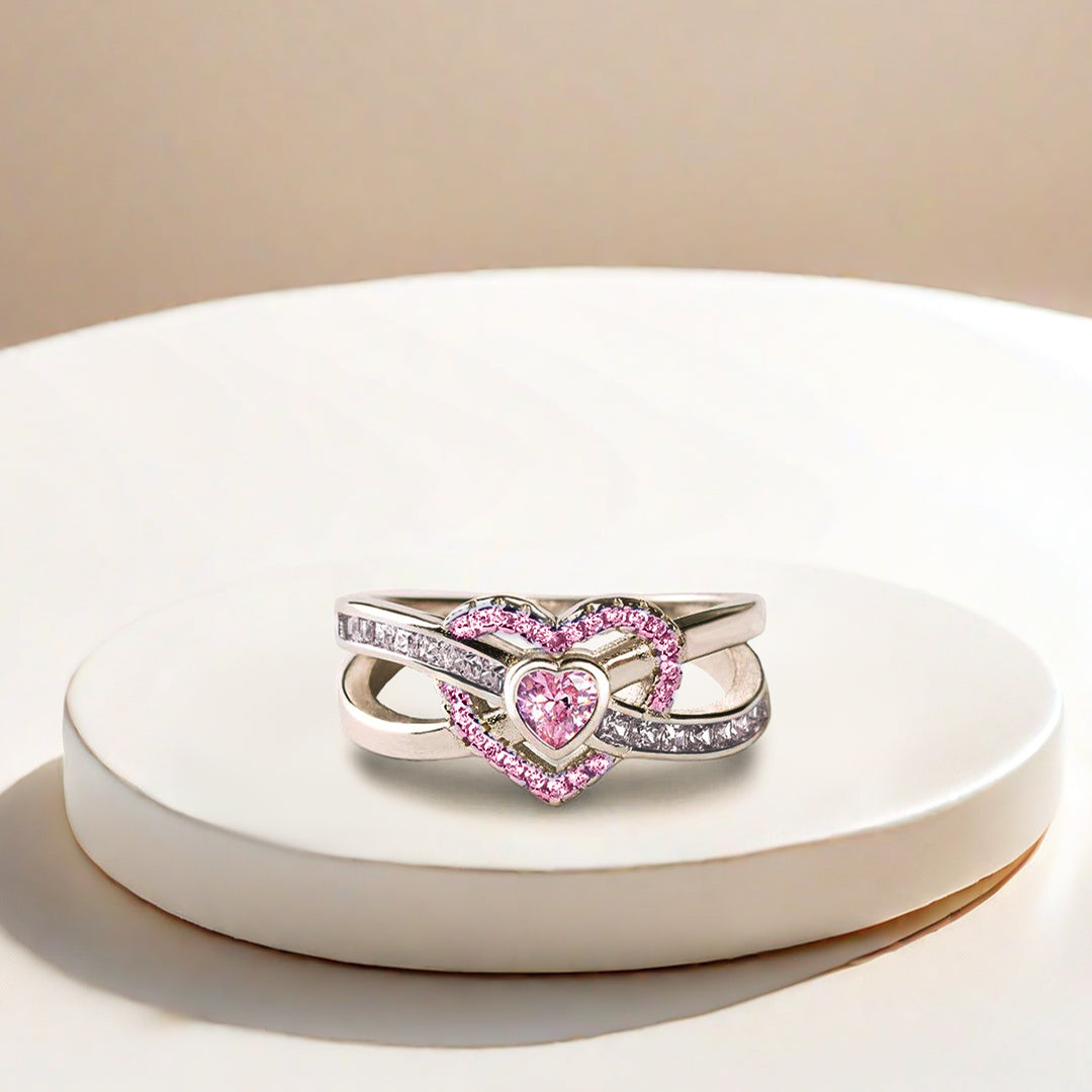 I Wear Pink For My Mother Infinite Love Ring