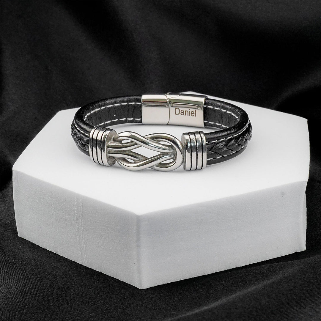 To My Husband - Forever Linked Bracelet
