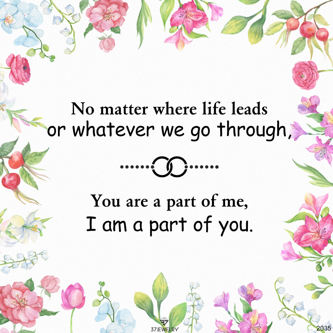 S925 Custom Birthstones Interlocking Ring