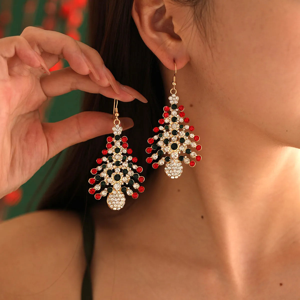 Christmas Tree Earrings